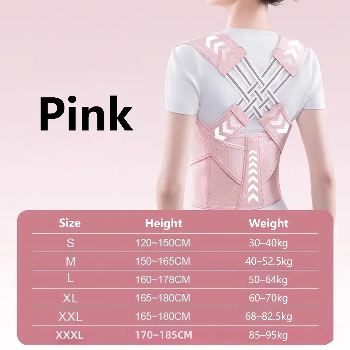 Houding Corrector Verstelbare Rugbrace voor een Rechte Rug & Minder Rugpijn