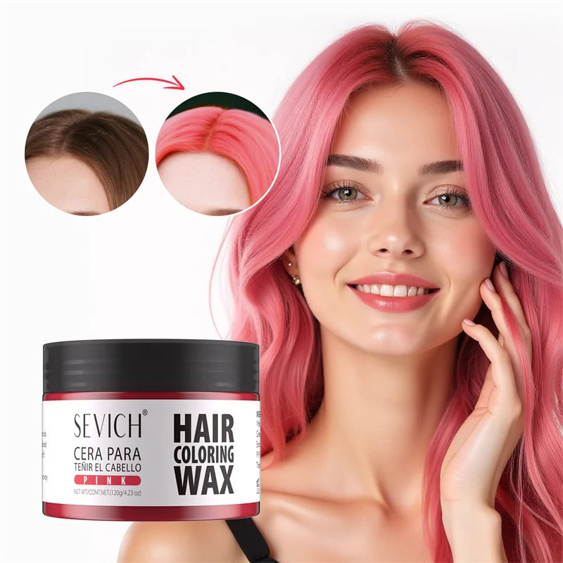 Sevich Hair Color Wax – Tijdelijke Haarkleur met Sterke Hold