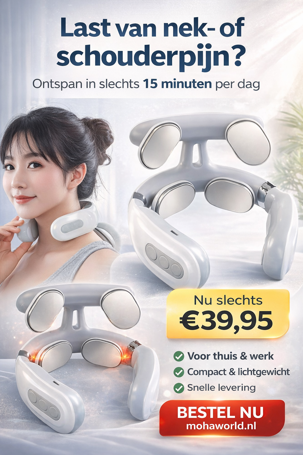 RelaxFlow Nek & Schouder Massage