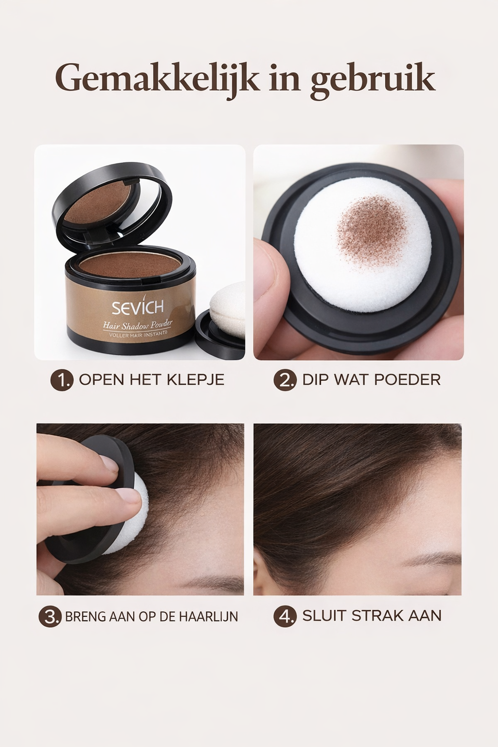 Sevich Haarlijn Poeder Concealer 4g