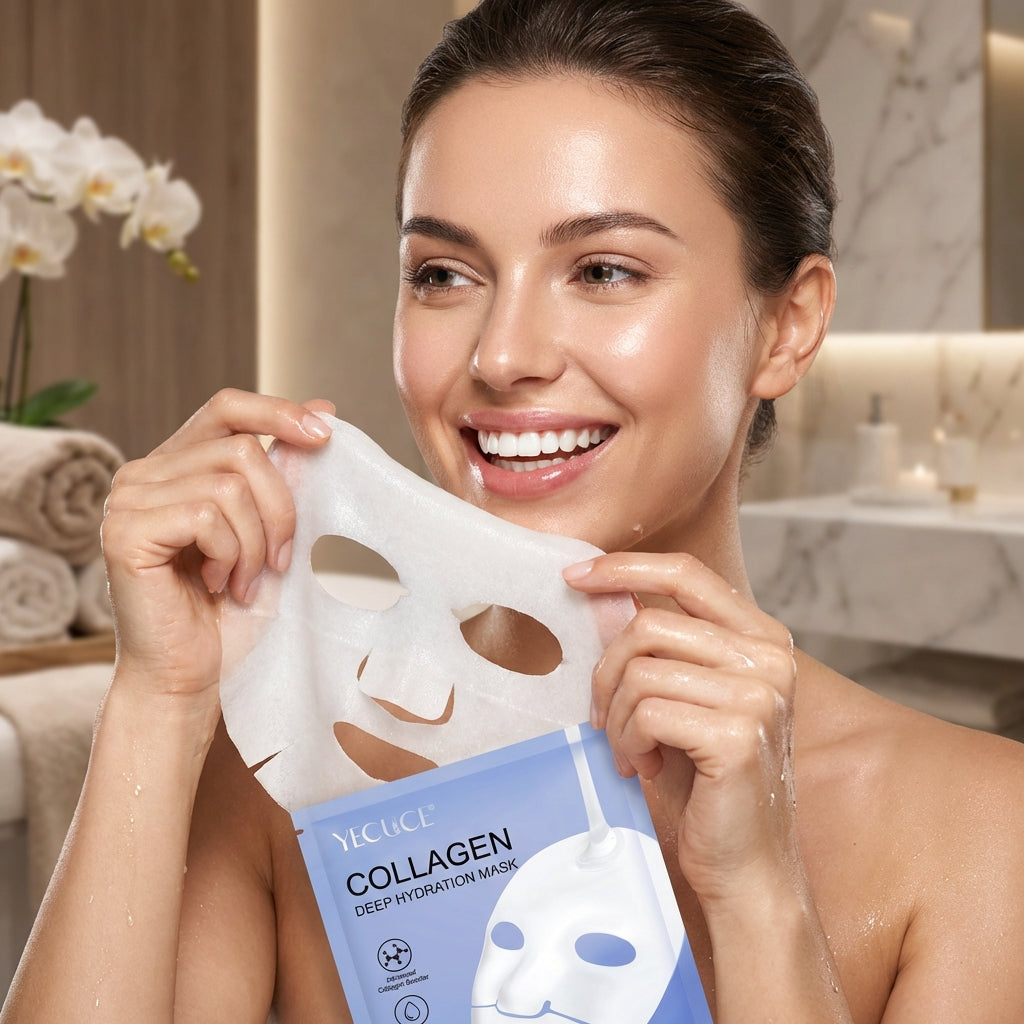 DermaGlow Overnight  Collagen Mask 6stk.