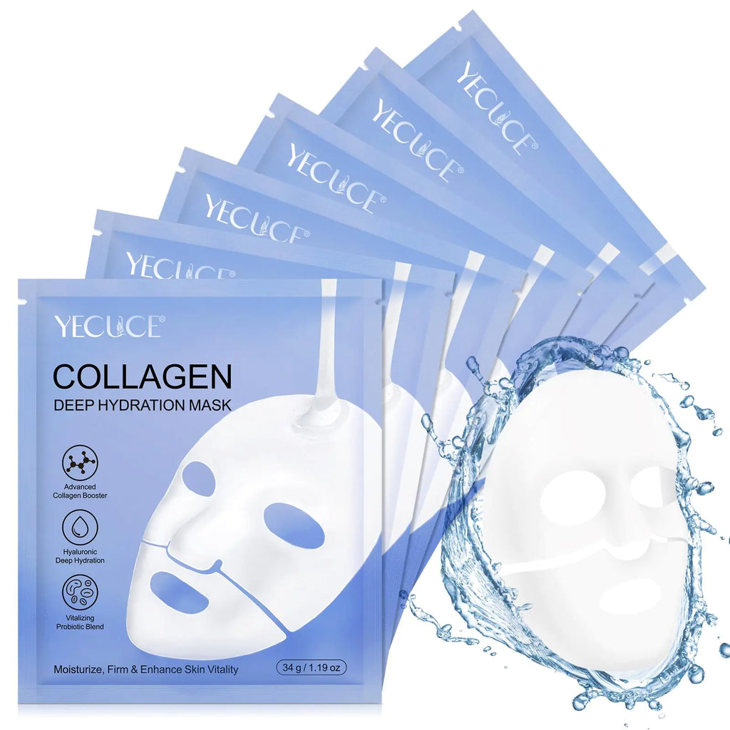 DermaGlow Overnight  Collagen Mask 6stk.