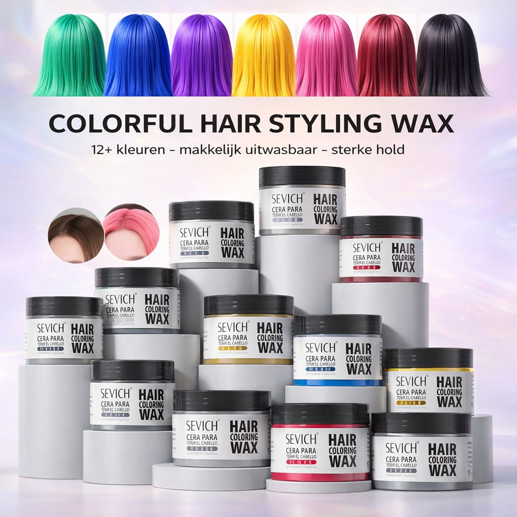 Sevich Hair Color Wax – Tijdelijke Haarkleur met Sterke Hold