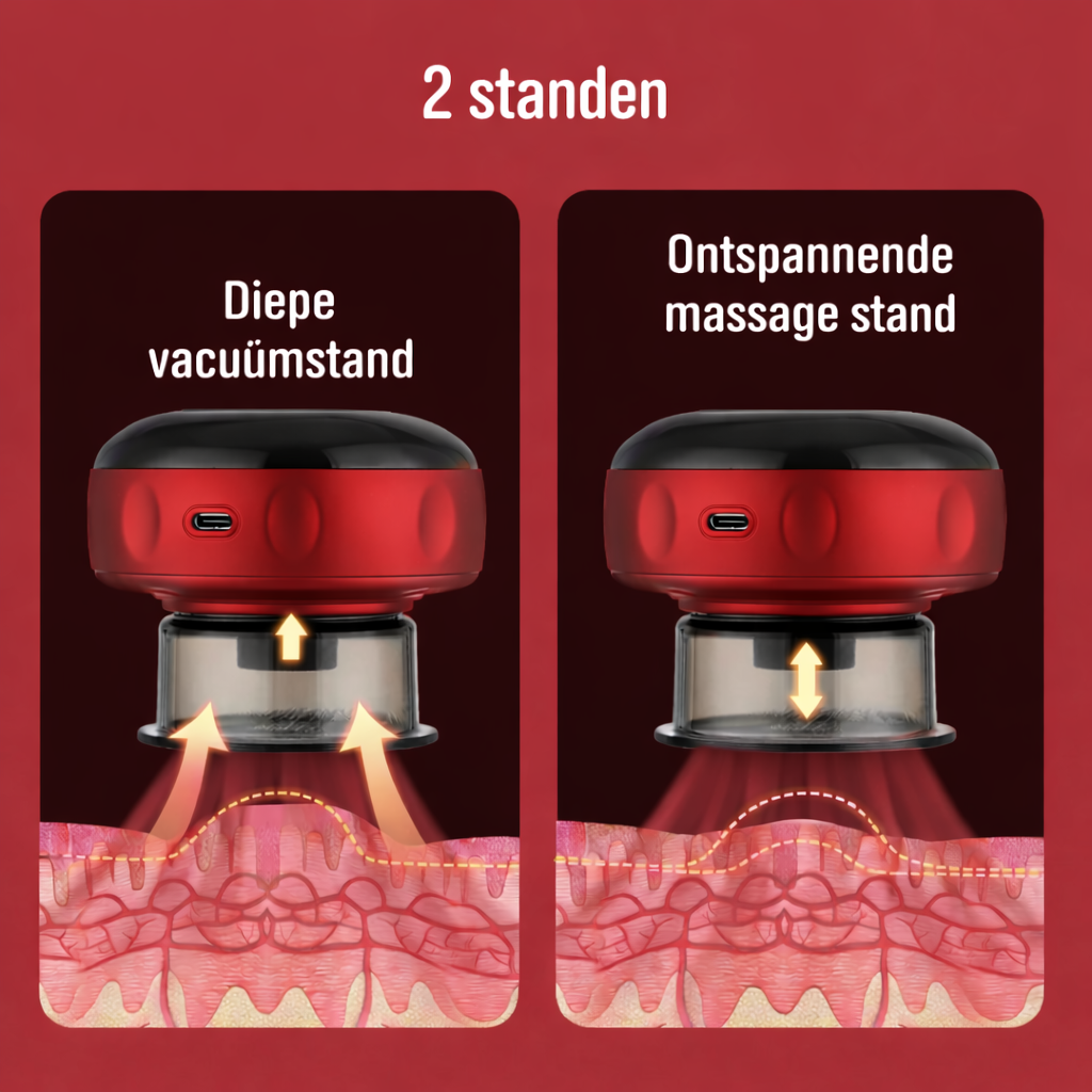 Elektrische Cupping Massage Pro - Spier & Rug Therapie