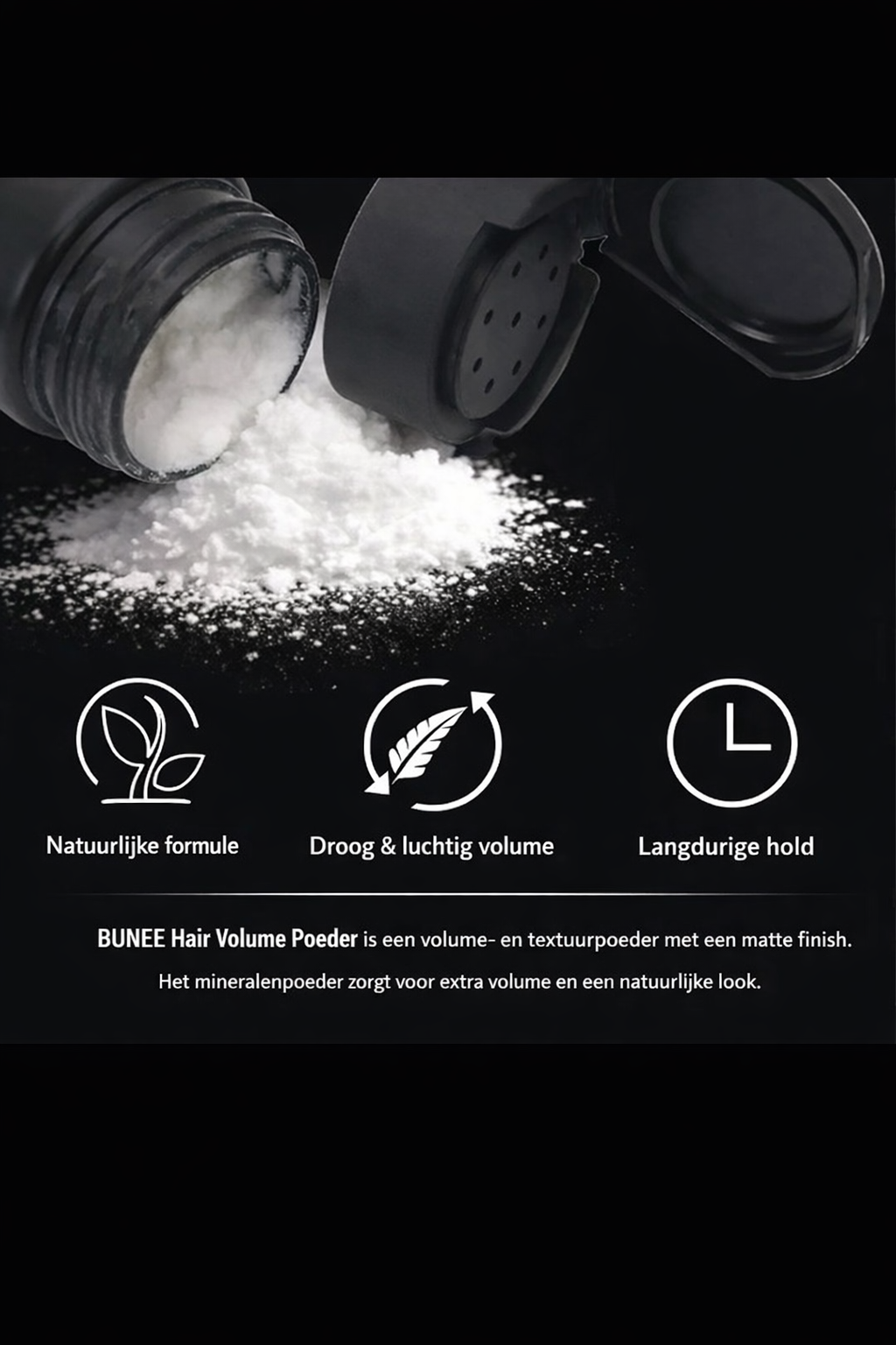 Haar Volume Poeder – Instant Volume & Olie Controle voor Mannen en Vrouwen